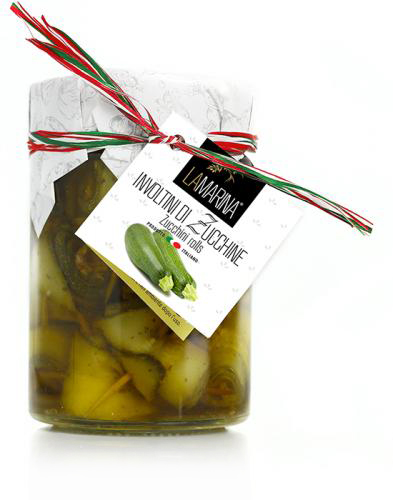 Involtini zucchine Olio Marina