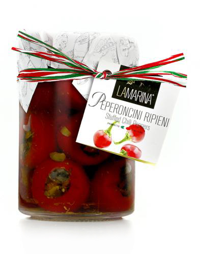 Peperoncini ripieni Olio Marina