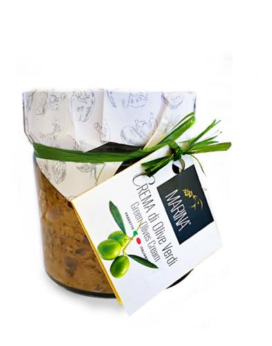 Crema Olive Verdi Olio Marina